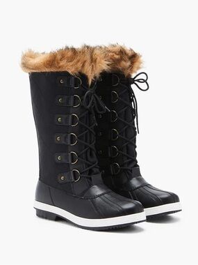 Marley Quilted Faux Fur Snow Boot